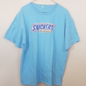Snickers Crisper Unisex Graphic Tshirt Size XL